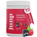 JUNP Electrolytes Powder No Sugar No Carbs, Wild Berry Fruit Flavor Keto Electrolyte Drink Mix - Kalium & Salt Hydration Powder Electrolytes, Zero Calorie Sugar Free Electrolyte Powder, 90 Servering