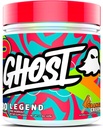 GHOST Legend Pre-Workout Powder, Orange Cream - 30 Servering - Pre-Workout for mænd og kvinder med cholin, L-Citrulline, & Beta Alanine for Energy & Focus