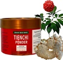 100 g (3, 5oz) 100% Pure Tienchi Powder Pseudoginseng Notoginseng Sanqi Powder Tienchi Ginseng Powder Tech 1200mesh