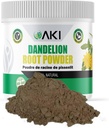 AKI Mælkebøtte Root Powder - Ideel i vitaminer og antioxidanter - Kan hjælpe med at understøtte immunforsvar - Gluten & sukkerfri, Non- GMO (5.30oz / 150g)