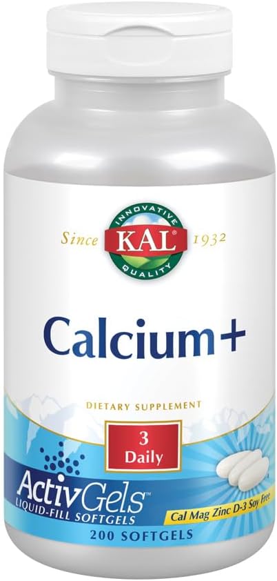 KAL Calcium Plus tabletter, 1000 mg, 200 Tælling