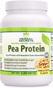 Urtehemmeligheder Pea Protein Powder Vanilla Toffee Flavor 2 lbs (ikke-GMO) -Understøtter energiproduktion og muskelvækst - fremmer hjerte og nyrefunktionen *