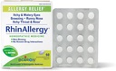 Boiron RhinAllergy Tablets for Relief from Allergy Symptomer på nysen, Runny Næse, og Itchy Eyes eller Hals - 60 Greve
