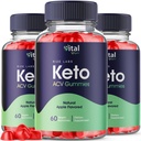 rize laboratorier - Vital Ketogen Keto Gummies for Advanced Weight Loss - Slimming Belly Fat Diet Gummy (180 Gummies)