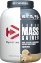 Dymatize Super Mass Gainer Protein Powder, Gourmet Vanilla, 52g Protein, 1g Creatin, 1280 Kalorier, 10.7g BCAA, 245g Carbs, Indeholder Whey Protein Powder, Isolate, og Casein (8 Servere)