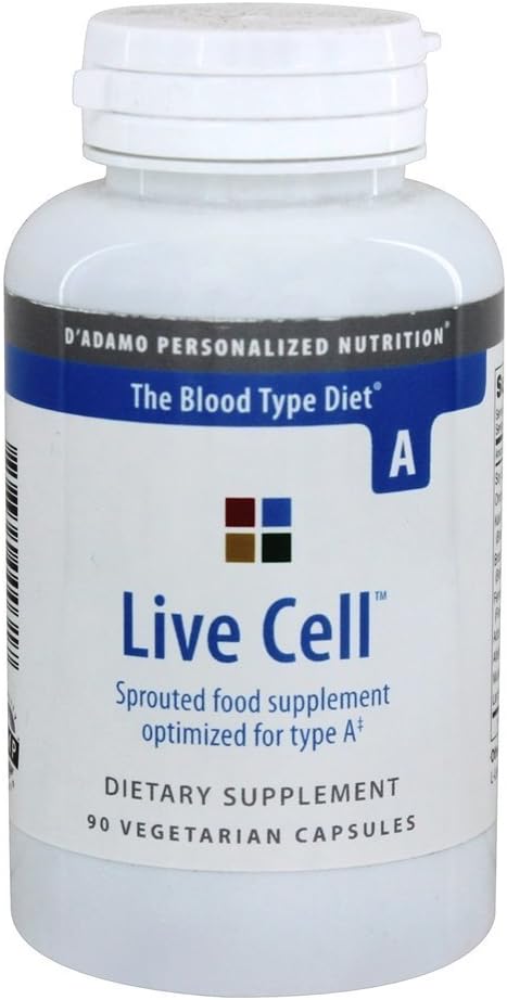 D 'Adamo Personaliseret Nutrition - Live Cell A 90 vcaps