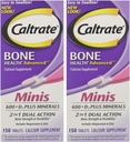 Caltrate Minis + Minerals Størrelse 150ct Caltrate Minis + Minerals, 150 Greve (pakke med 2)