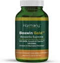 Harmony Nutracatives Boswin Gold Liposomal - Højeste potens Maksimal bioaktivitet Dr. Gumman kliniske Grade Synergized med gurkemeje & Triperine