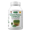 ANDREW LESSMAN Green Foods Complex 180 kapsler - Supplies Building Blocks for Sund Væv Vækst, Leverstøtte. 100 mg Hver af Barley Græs, Hvede Græs, Blå Grøn Alger, Chlorella, Spirulina