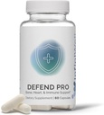 InfiniWell Defend Pro Bone & immun Support Supplement - Vitamin A, D3 & K2 Supplement - Biotilgængelige, aktive næringsstoffer - 250mcg VIT D - Hjælp Knoglenstyrke, hjerte sundhed & mere (60 kapsler)