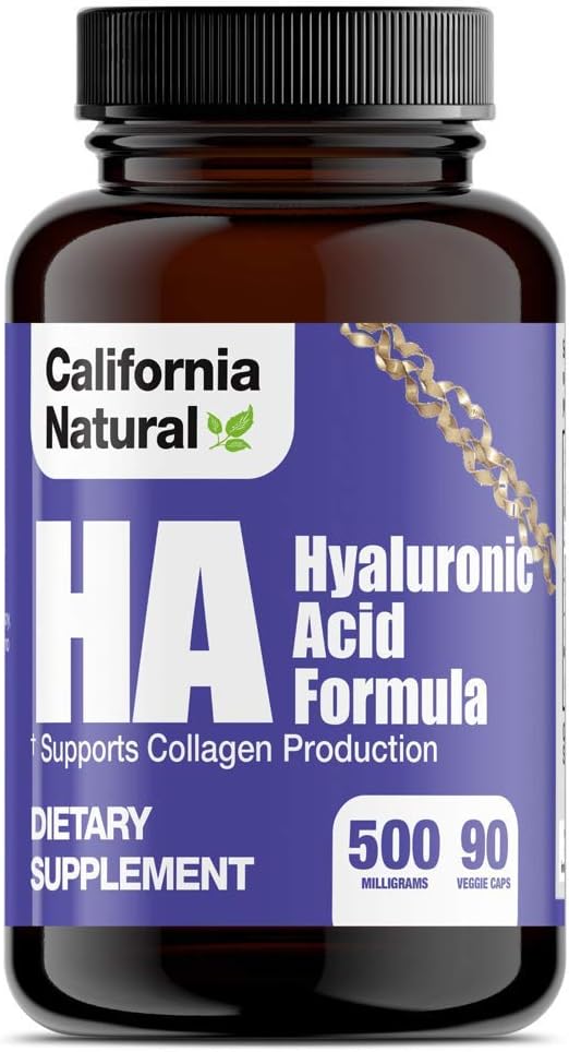 California Natural Hyaluronic Acid Formel Kapsler, 90 Greve