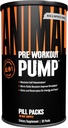 Animal Pump Pre- Workout Supplement - for energi, fokus og muskel volumizing, med nitrogenoxid boostere herunder Stims og Nootropics, Creatin, og Ultimate Pump Enhancer, 30 pakker