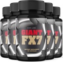 (5 Pack) GiantFX7 kapsler til mænd, GiantFX7 supplement til at forbedre fysisk styrke, GiantFX7 Maksimal styrke piller til at fremme sund krop, GiantFX7 Pastillas anmeldelse (300 kapsler)