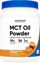 Nutricost Premium MCT Oil Powder (1 LB) (Saltet Carmel) - Bedste for Keto, Ketosis, og Ketogen Diets - Non-GMO og Gluten Free, Medium Chain Triglycerid