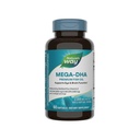 Nature 's Way Mega- DHA Premium Fish Oil, Understøtter Eye and Brain Function *, Omega-3, 2.000 Fish Oil mg per 2- Softgel Serving, 60 Softgels (Packaging May Vary)