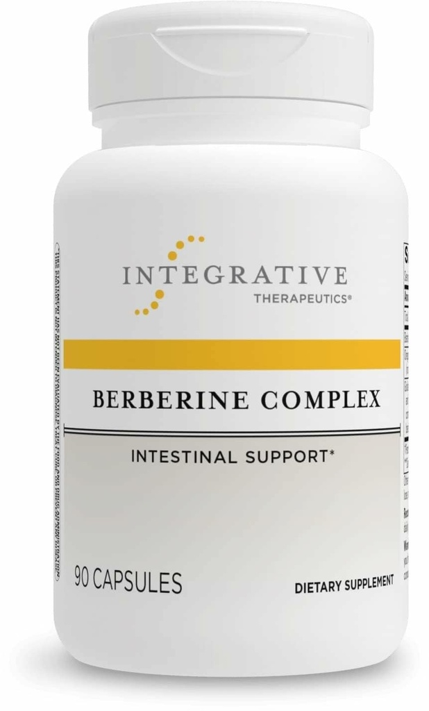 Integrative Therapeutics Berberine Complex - fordøjelig & Gut Health Supplement * - Vegan, Gluten- Free & Dairy- Free - 90 kapsler (45 Servere)
