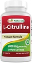 Bedste Naturals L- Citrullin 2000mg / Servering - Non- GMO - Gluten Free - 120 tabletter (120 greve (pakke med 1))