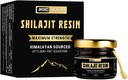 Pure Organic Shilajit Maksimal potens for mænd og kvinder med 85 + spor mineraler supplement til energi, ydeevne og immunsystem - Shilajit resin- 50G (pakke med 1)