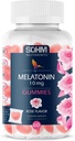 Melatonin Gummies 10 mg - Forbedre søvnQuality- Sleep Support Gummies Vegetar