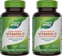 Nature 's Way Vitamin C med Bioflavonoider - Ekstra Styrke - 1 g C-vitamin som Ascorbic Acid - Citrus Bioflavonoider - Til immunforsvar * - Gluten Free & Dairy Free - 100 kapsler (2 Pack)