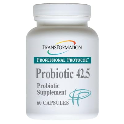 OVERSÆTTELSE AF GENESIS AF GOD SUNDHED ENzyme Probiotisk 42.5 Supplement for sund intestinal Balance Understøtter, Elimination & Immunfunktion Opmuntre mere komplet fordøjelse, 60 kapsler