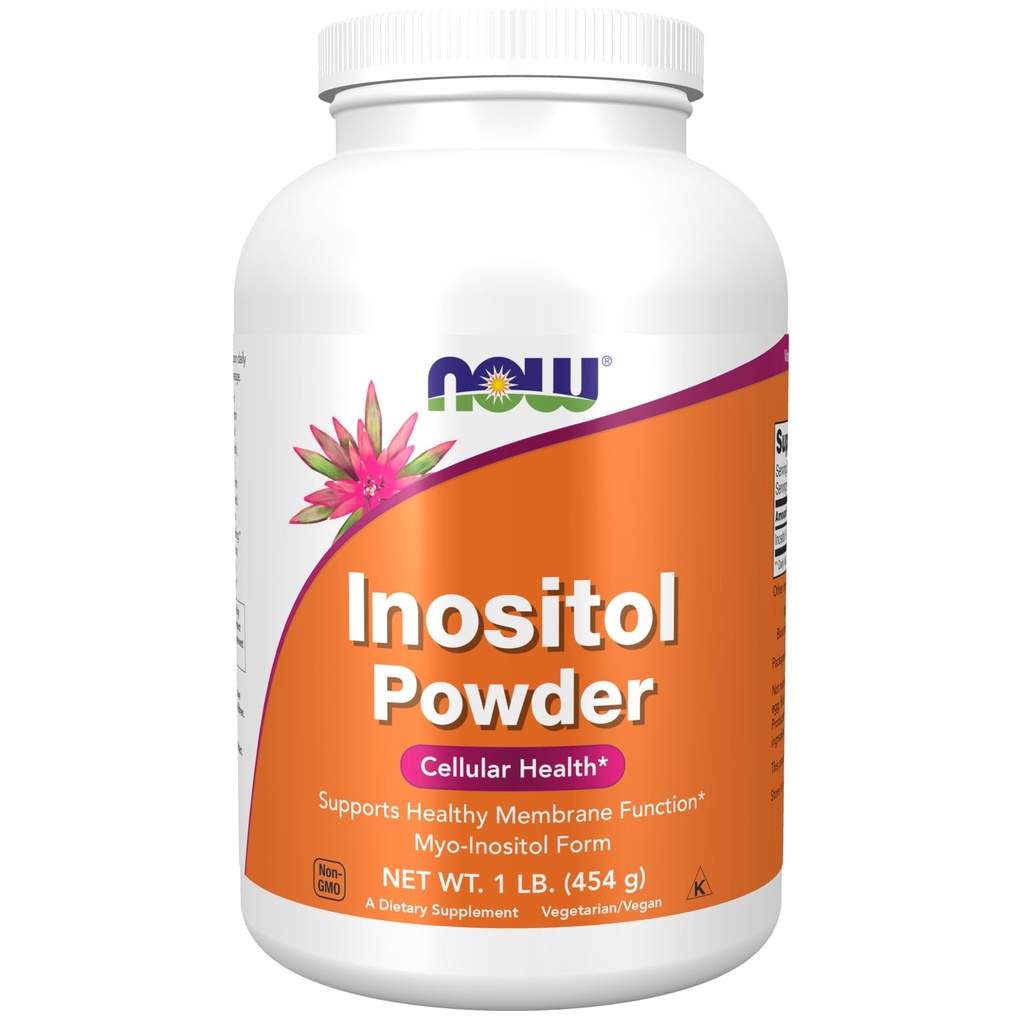 Now Foods Supplements, Inositol Powder, Neurotransmitter Signaler *, Cellular Health *, 1- Pound