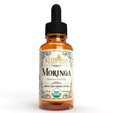 Organic Moringa - 2 oz Flydende i en glasflaske - 30 Servering - af Khroma Urteprodukter