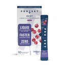 PROTEKT GABA L Theanin Supplement # 124; Melatoninfri sovestøtte til voksne # 124; Valerian Root for Night Support & Restful Sleep # 124; GABA Calm Liquid Drink Mix for voksne # 124; Grape, pakke med 10