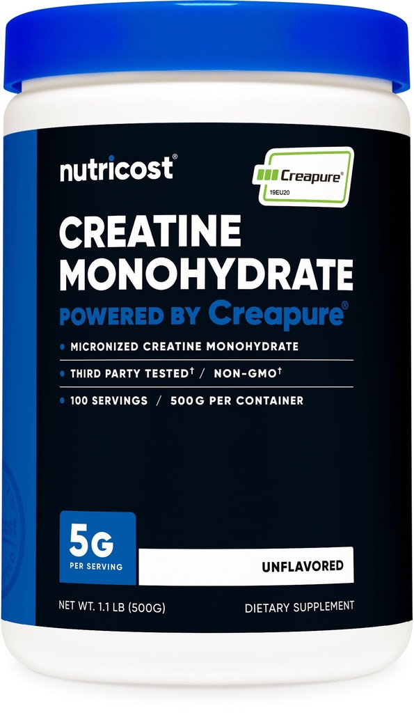 Nutricost Creapure ® Creatin Monohydrat 500 Grams