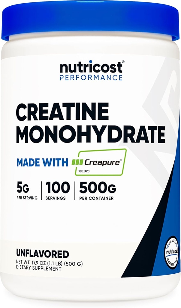 Nutricost Creapure ® Creatin Monohydrat 500 Grams