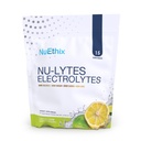NuEthix Formuleringer NU- LYTES Elektrolyte Hydration Pakker, Zero Kalorier, Zero Sugar, Zero Carbs, Non- GMO, Electrolytes Powder Pakker, Glycogen Replenishing, 15 Serveringer (Lemon Lime)