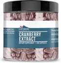 Earthborn Elements Cranberry Extract 200 Kapsler, Pure & Ufortyndet, Ingen tilsætningsstoffer