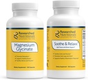 Forsøget ernæring Sothe & Relaxx Bundle med Magnesium Glycinate - Høj Absorption Magnesium + Mind & Muscle Support *