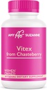 Vitex tillæg for kvinder - HormonHarmoni for kvinder fra Økologisk Chasteberry - Hormonbalance, Periode, Periode Support - 60 kapsler