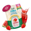 Hydration + Energy Electrolyte Drink Mix - Strawberry Watermelon Agua Fresca Flavor 124; sukkerfrit pulver med koffein, L- Theanine, kokos vand & mineraler