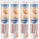 Mivolis Calcium brusetabletter - Kosttilskud 4 Pakninger x 20 stk