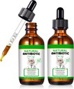Cat Antibiotika, Antibiotika til katte, Natural Cat Multivitamin Herbal Kosttilskud 60ml-2stk