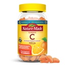 Nature Made Maximum Strength Dosering Vitamin C 1000mg per servering, Immunstøtte Vitamin C Gummier for voksne, 80 Vitamin C Gummies, 20 dages forsyning