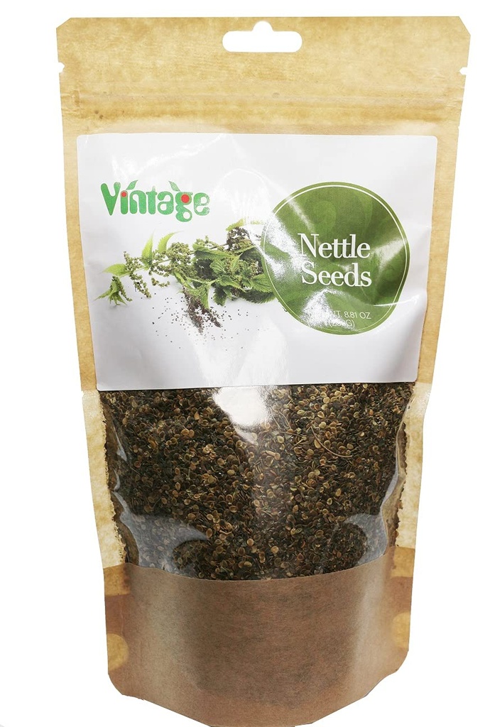 Vintage Nettle Frø Herbal Skat af protein Kilde Natural Tea 250gr