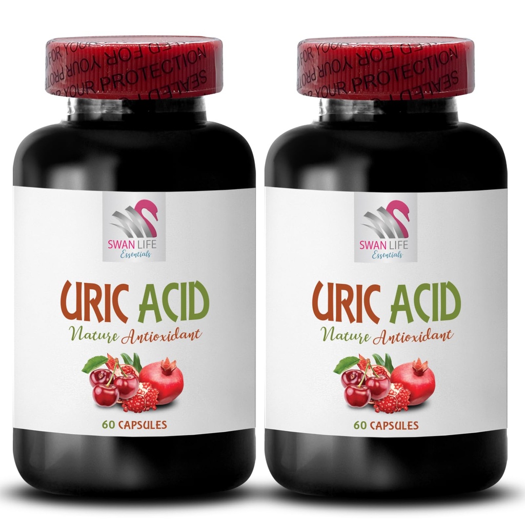 Urinsyre krystaller Joints - Urinsyre - urinsyre Management, Kosttilskud til urinsyre, naturlige måder at nedre urinsyre, Tranebær ekstrakt, Tranebær supplement til mænd, Tart Cherry ekstrakt 2Bot