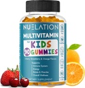 Gummy Vitaminer til børn 45 dages forsyning - Vegetarisk, Gluten fri, Gelatine fri, Multivitamin Gummies for Kids to Support Immunsystem & Samlet Wellness