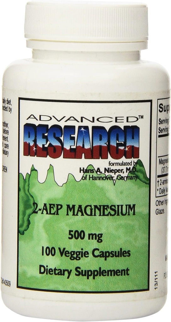 Dr. Hans Nieper 2aep Magnesiumkapsler, 500 Mg, 100 Greve