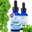 Absonutrix Apigenin 75 mg per servering, 4 Fl Oz flaske, 200 Potent Servering, Lavet i USA, Quick Absorption, Kvalitet Potent Ingredienser, Non- GMO, GMP Certified Facility, Cruelty- Free Products