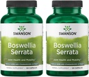 Swanson Boswellia Serrata - Hele Herb & Standardized Extract 120 Caps (2 Pack)