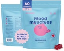 JoySpring Saffron Gummies for Kids against 124; Saffron Extract med GABA Kosttilskud Tilbud Mood Support og Calms Temper Tantrums against 124; Sugar Free Gummies
