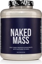 NAKED Mass - Natural Weight Gainer Protein Powder - 8 LB Bulk, GMO Free, Gluten Free & Soy Free. Ingen kunstige ingredienser - 1.250 kalorier pr Servering