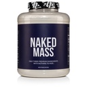 NAKED Mass - Natural Weight Gainer Protein Powder - 8 LB Bulk, GMO Free, Gluten Free & Soy Free. Ingen kunstige ingredienser - 1.250 kalorier pr Servering