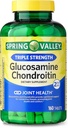 Spring Valley - Glucosamin Chondroitin, Triple Strength, 160 tabletter af Spring Valley