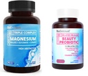 Bioembleme Kvindetriple Magnesium Complex Beauty Probiotika - 120 Piece Assortment - Unflavored