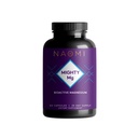 NAOMI Mighty Mg Magnesium Glycinate & Malate Complex 360mg, High Absorption Formel, Elemental Magnesium understøtter hjertesundhed, stærke knogler, bedre søvn, glutenfri, non-GMO, Vegan, 60 Veggie Caps